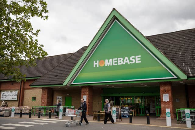 Homebase商店被关闭变成塞恩斯伯里的完整名单