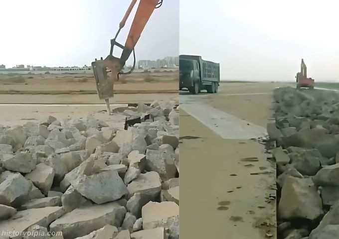 卡拉奇机场跑道升级，供大型飞机降落